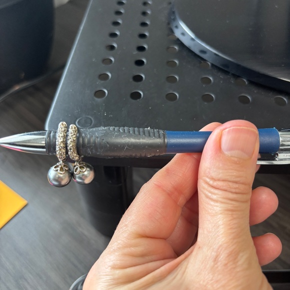 925 silver Grey Tahitian real pearls earrings - Picture 5 of 5